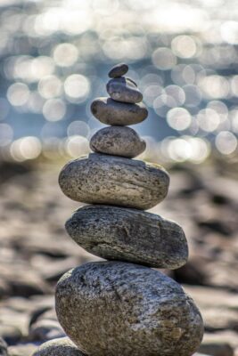 rocks in a stack